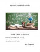 HISTORIA DE LA EDUCACIÓN EN MÉXICO