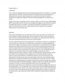 ENSAYO CAPITULOS 1 Y 2 ONE STRANGE ROCK