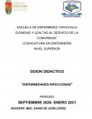 GUION DIDACTICO “ENFERMEDADES INFECCIOSAS”