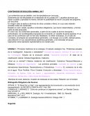CONTENIDOS DE BIOLOGÍA ANIMAL 2017