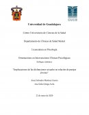 Enfoque sistémico “Implicaciones de las disfunciones sexuales en relación de parejas jóvenes”
