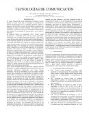 PRINCIPALES TECNOLOGÍAS DE COMUNICACIÓN.