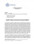 Ensayo sobre un problema jurídico de relevancia que conozca del último mes