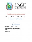 Terapia Física y Rehabilitación . Entrenamiento Funcional