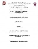 ¿Qué hacen en pro del desarrollo sustentable?