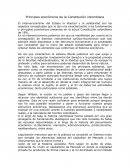 Principios económicos de la Constitución colombiana