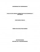 Historia de la macroeconomía