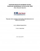 Resumen de los capítulos 4,5,6 del libro Administración de la cadena de suministro
