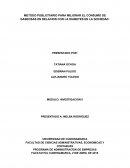 METODO PUBLICITARIO PARA MEJORAR EL CONSUMO DE GASEOSAS EN RELACION CON LA DIABETES EN LA SOCIEDAD