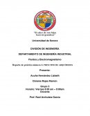 Práctica No.4 " Principio de arquimides "