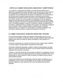 CAPÍTULO III: CAMBIO TECNOLOGICO, INNOVACION Y COMPETITIVIDAD