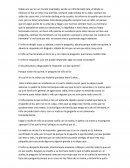 Actividad I: Identificación Vocacional. El mundo y las desgracias de tata