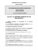 Lección 5. EL RÉGIMEN JURÍDICO DE LOS REGLAMENTOS