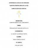 Comportamiento del Consumidor Preguntas Capitulo 8