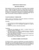 TALLER DE LENGUAJE Y COMUNICACIÓN