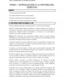 Introducción Historia del Derecho