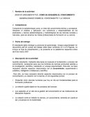 GENERALIDADES SOBRE EL CONOCIMIENTO Y LA CIENCIA