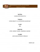 MICRO ENSAYO “LA CATÁSTROFE SILENCIOSA”