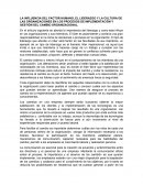 La influencia del factor humano