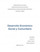 Desarrollo Económico Social y Comunitario