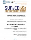 La Antropología y su Relación con las Prácticas del Cuidado