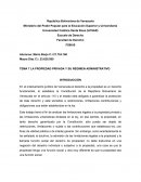 LA PROPIEDAD PRIVADA Y SU RÉGIMEN ADMINISTRATIVO