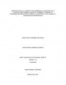 ANTROPOLOGÍA. EL CONCEPTO DE HOMBRE EN LA HISTORIA DE LA FILOSOFÍA