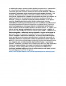 La globalización como un proceso mundial