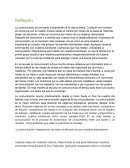 Reflexión de la comunicación Humana