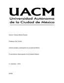 El movimiento urbano popular en la Ciudad de México