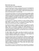 Análisis después de ver la película Big Short