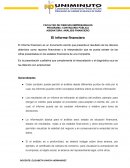 CONTADURÍA PÚBLICA ASIGNATURA: ANÁLISIS FINANCIERO