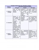 Esquema cronologico del desarrollo moral