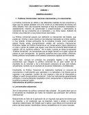 Importaciones. Instrumentos de política comercial