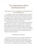 La importancia de la automatización