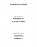 FACTORES LIMITANTES DE LA DISTRIBUCIÓN