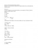 Movimiento rectilineo uniforme. Ejercicio resuelto