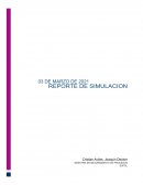 Reporte de simulación