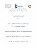 Inferencia estadística: Estimación