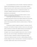 Planeamiento cuantitativo del problema