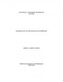 ENSAYO - INCIDENCIA DE LOS PROCESOS EN LAS EMPRESAS