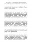 EL PROCESO DE LA COMUNICACION Y LAS AREAS DIGITALES