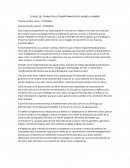 EL PAPEL DEL TRABAJO EN LA TRANSFORMACION DEL MONO AL HOMBRE