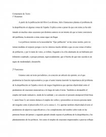Libro Los últimos, Julio Llamazares. Página 1