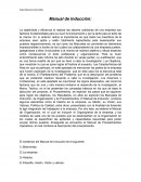 Manual de Inducción