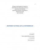 Historia Natural de una Enfermedad