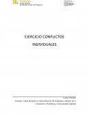 EJERCICIO CONFLICTOS INDIVIDUALES