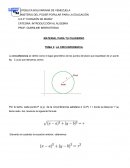 LA CIRCUNFERENCIA