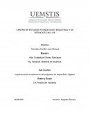 Inspeccion el cumplimiento del programa de seguridad e higiene