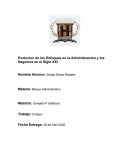Evolucion de los Enfoques en la Administracion y los Negocios en el Siglo XXI
